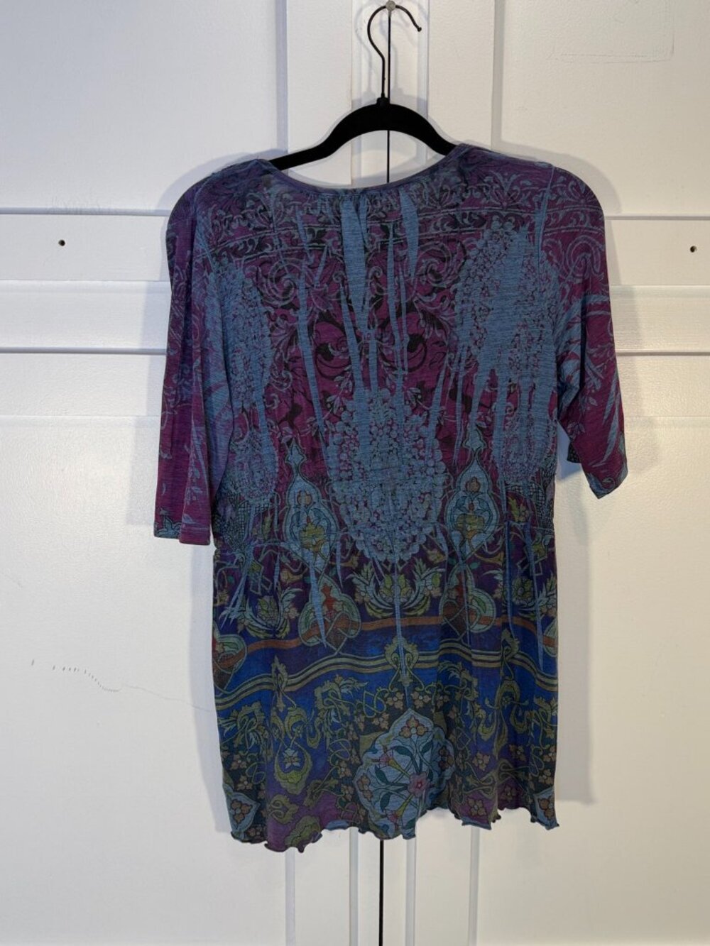 One World Tunic Top Size S Multicolor - Picture 4 of 9